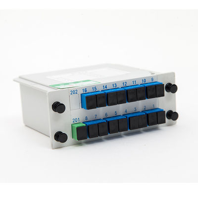 Splitter PLC оптического волокна кассеты 1x4 1x8 1x16 для GPON EPON