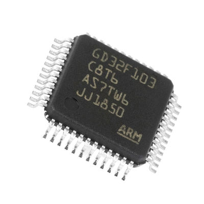 SMD LQFP-48 32 сдержало расшифровку IC GD32F103C8T6 микроконтроллера