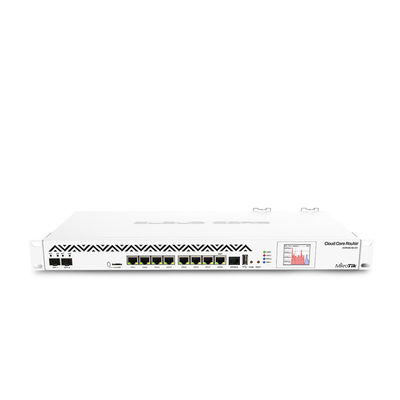 маршрутизатор 73W CCR1036-8G-2S+ 36core ROS связанный проволокой телекоммуникациями