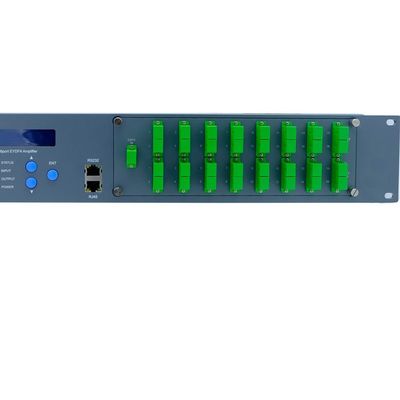 WDM 16 гаван *23dBm 32dbm EDFA наивысшей мощности 1550nm для усилителя CATV/HFC/PON оптически