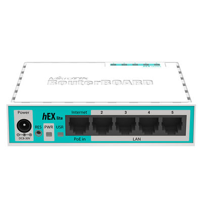 Маршрутизатор MikroTik RB750r2 Lite НАГОВОРА системы 5 гаван 100M ROS